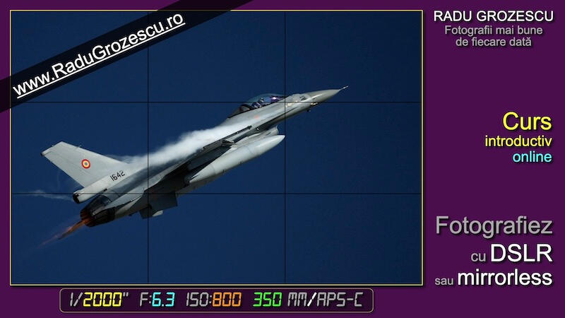 Curs foto introductiv, online, mirrorless, DSLR.