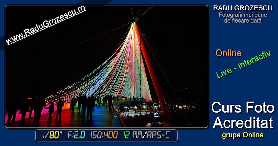Curs foto acreditat, grupa online