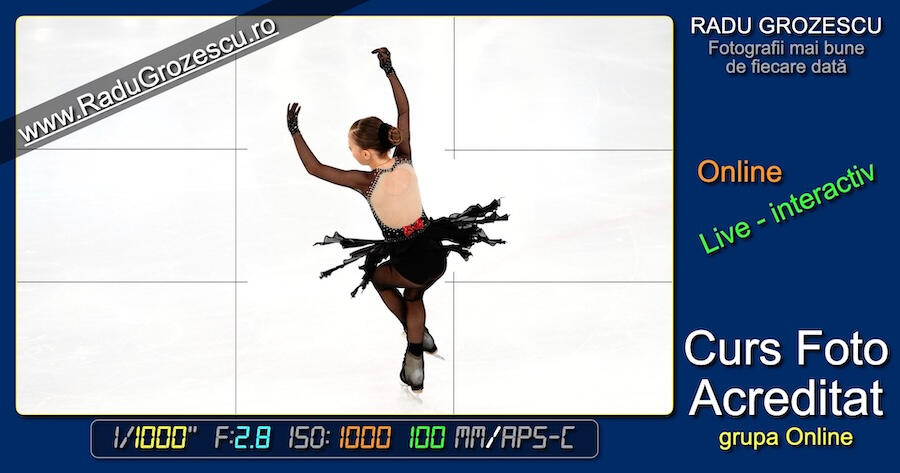 Curs foto acreditat, grupa online